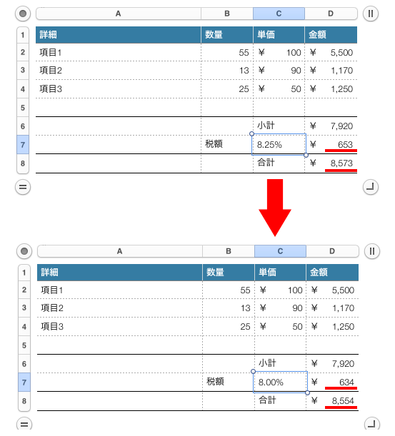 Numbersで請求書を作ってみよう Officeが苦手なmacユーザーにはiworkがオススメ 優クリ Lab For Creator