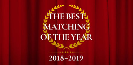 『THE BEST MATCHING OF THE YEAR』に選出されました！