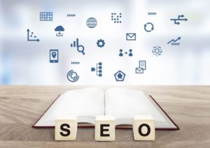 SEOにまつわる情報が乗っている教科書