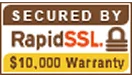 SECURED BY RapidSSL